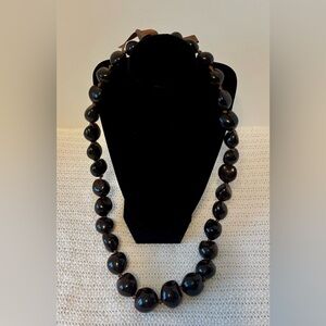 Hawaiian kukui nut necklace